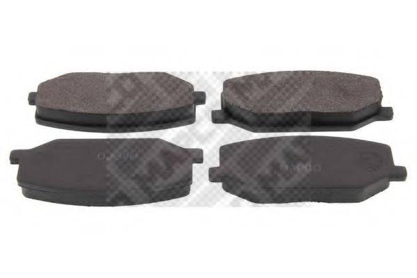 MAPCO 6804 Комплект тормозных колодок, дисковый тормоз