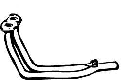 FONOS 316100 Труба выхлопного газа