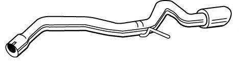 FONOS 10485 Труба выхлопного газа