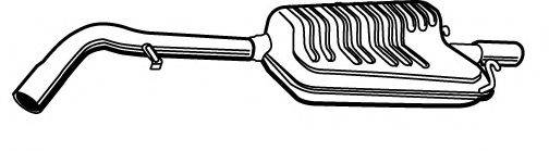 FONOS 619459 Глушитель выхлопных газов конечный