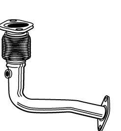 FONOS 21857 Труба выхлопного газа