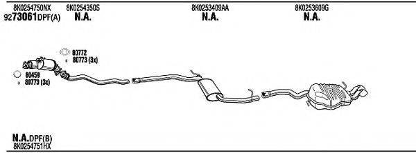 FONOS ADH25510BB Система выпуска ОГ