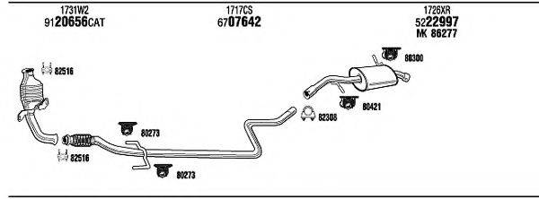 FONOS CIT17333BA Система выпуска ОГ
