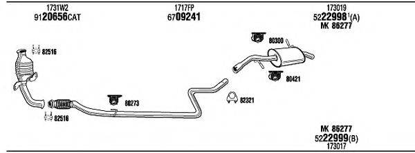 FONOS CIT17333BB Система выпуска ОГ