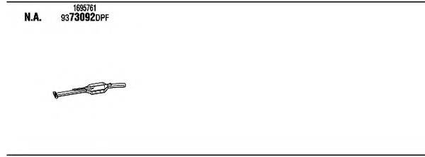 FONOS FOK08013BB Система выпуска ОГ