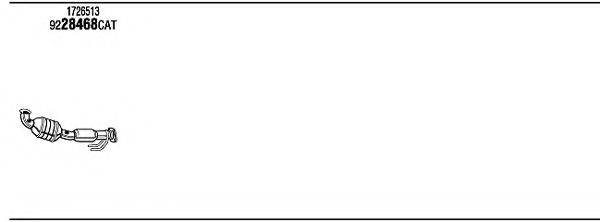 FONOS FOK30637A Система выпуска ОГ