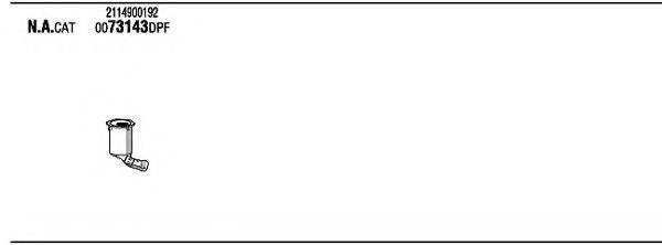 FONOS MBK16991BB Система выпуска ОГ