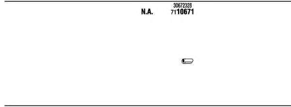 FONOS VOK16995B Система выпуска ОГ