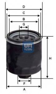 UFI 2345300 Масляный фильтр