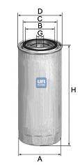 UFI 2401000 Топливный фильтр