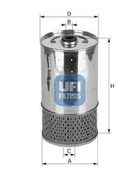 UFI 2549901 Масляный фильтр