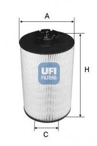 UFI 2603900 Топливный фильтр