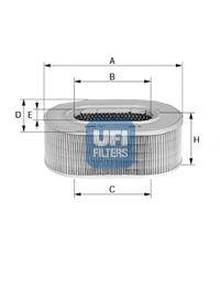 UFI 2707600 Воздушный фильтр