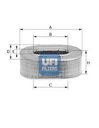 UFI 2718400 Воздушный фильтр