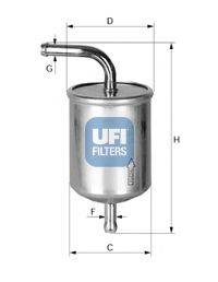 UFI 3153000 Топливный фильтр