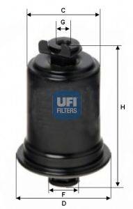 UFI 3177500 Топливный фильтр