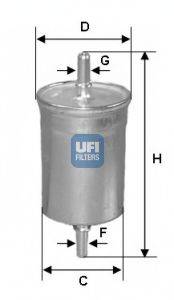 UFI 3185000 Топливный фильтр