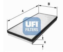 UFI 5301200 Фильтр, воздух во внутренном пространстве