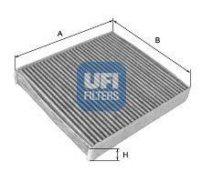 UFI 5411500 Фильтр, воздух во внутренном пространстве