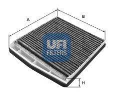 UFI 5412600 Фильтр, воздух во внутренном пространстве