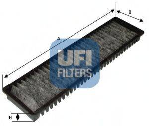 UFI 5413700 Фильтр, воздух во внутренном пространстве