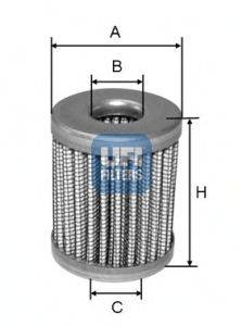 UFI 4600500 Топливный фильтр