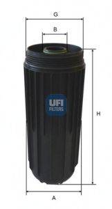 UFI 6508700 Масляный фильтр