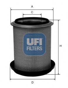 UFI 2763800 Воздушный фильтр