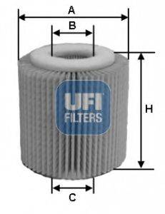 UFI 2515000 Масляный фильтр