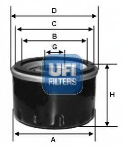 UFI 2358500 Масляный фильтр
