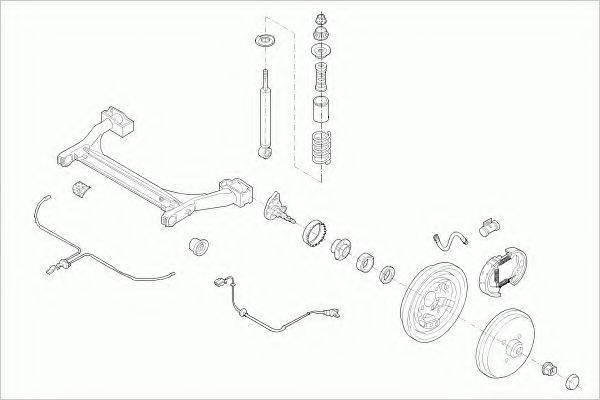 BOGE VWPOLORB001 Рулевое управление; Подвеска колеса