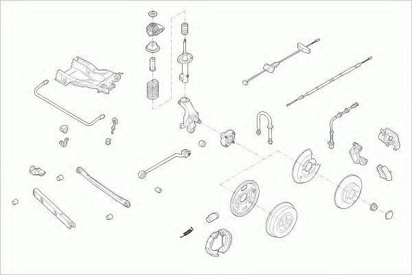 BOGE FORDMONDERB001 Рулевое управление; Подвеска колеса