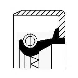 CORTECO 20019176B Уплотняющее кольцо, дифференциал; Уплотняющее кольцо, ступица колеса