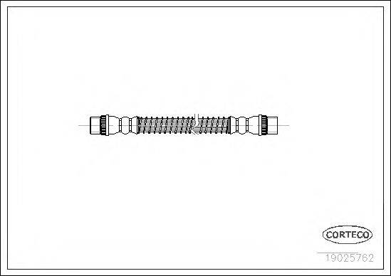 CORTECO 19025762 Тормозной шланг