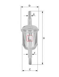 SOFIMA S1012B Топливный фильтр