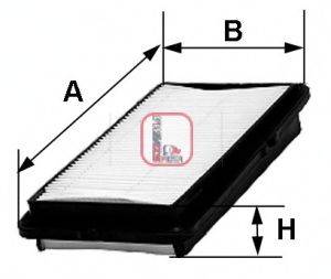 SOFIMA S1210A Воздушный фильтр