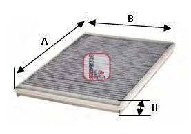 SOFIMA S4102CA Фильтр, воздух во внутренном пространстве