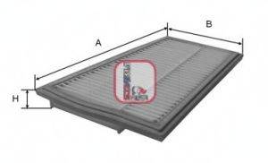 SOFIMA S3463A Воздушный фильтр