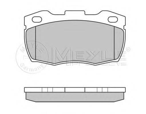 MEYLE 0252151918 Комплект тормозных колодок, дисковый тормоз