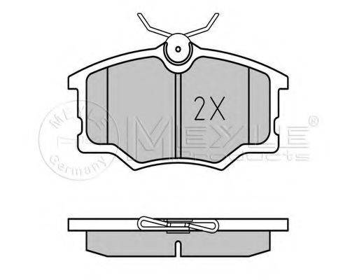 MEYLE 0252354616 Комплект тормозных колодок, дисковый тормоз