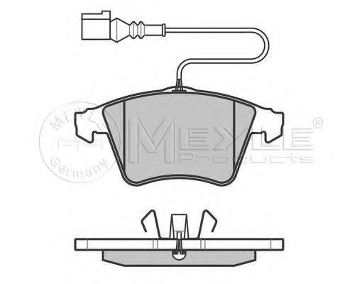 MEYLE 0252374919PD Комплект тормозных колодок, дисковый тормоз