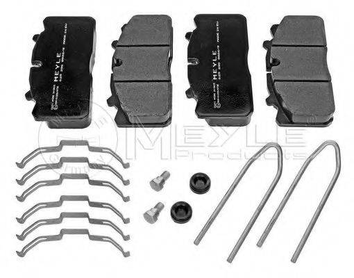 MEYLE 0252908826S Комплект тормозных колодок, дисковый тормоз