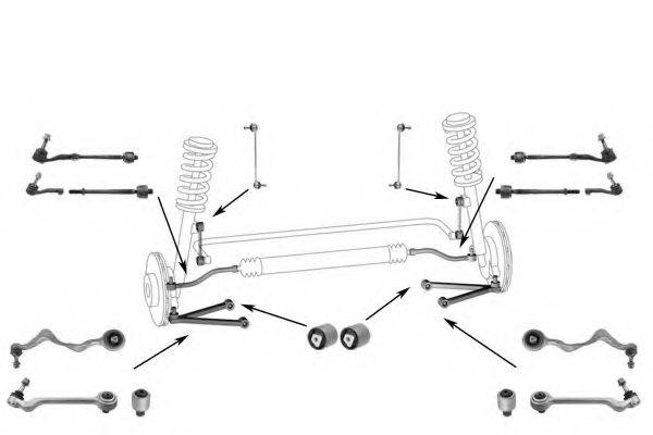 MEYLE WG0538900 Рулевое управление; Подвеска колеса