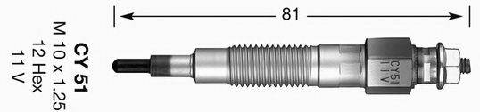 NGK 2696 Свеча накаливания