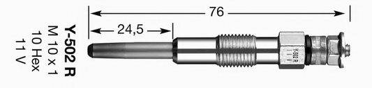 NGK 3852 Свеча накаливания