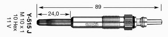 NGK 1019 Свеча накаливания