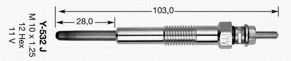 NGK 7782 Свеча накаливания