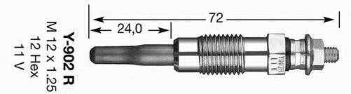 NGK 2237 Свеча накаливания