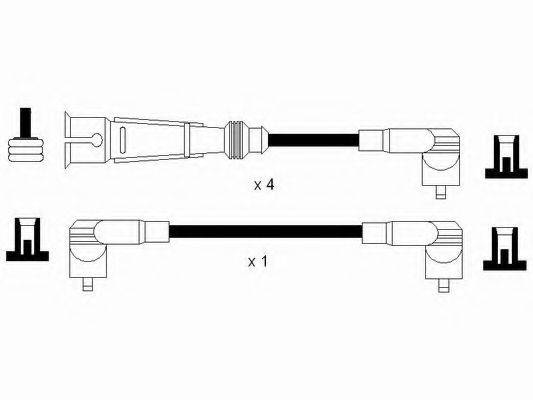 NGK 44311 Комплект проводов зажигания