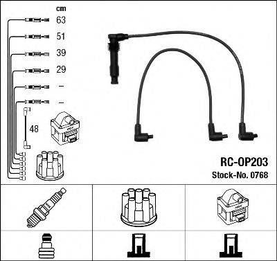NGK 0768 Комплект проводов зажигания